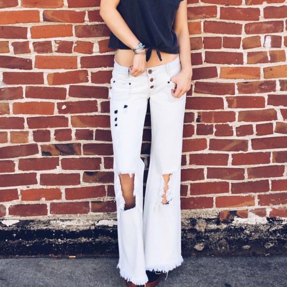One Teaspoon Xanthe Le Cats Jeans